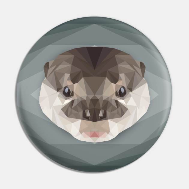 Otherworldly Otter Pin by ErinFCampbell