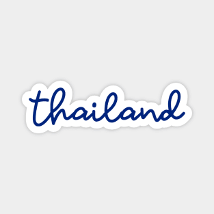 thailand - Thai blue - Flag color Magnet