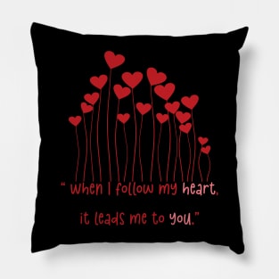 Valentine day heart Pillow