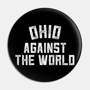 Ohio Against The World Tee Pin