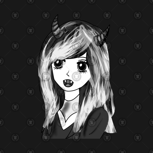 Vampire Devil Satan Anime Girl