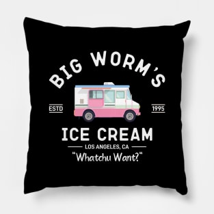 Big worm's ice cream, Friday Movie Pillow