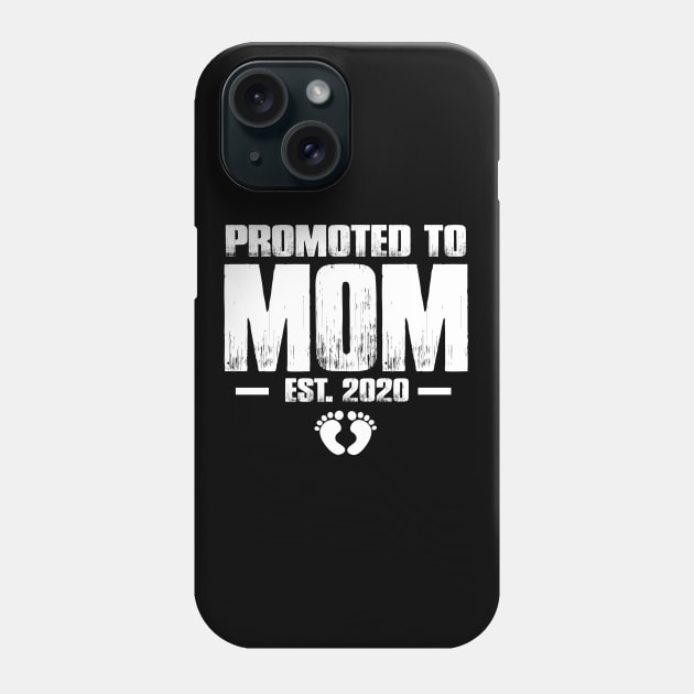 Promoted to Mom 2020 Funny Mother's Day Gift Ideas For New Mommy Phone Case by smtworld