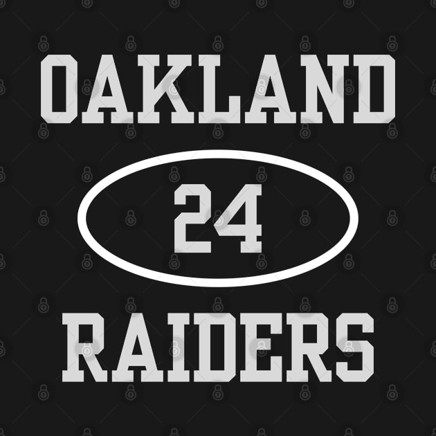 OAKLAND RAIDERS CHARLES WOODSON #24 by capognad