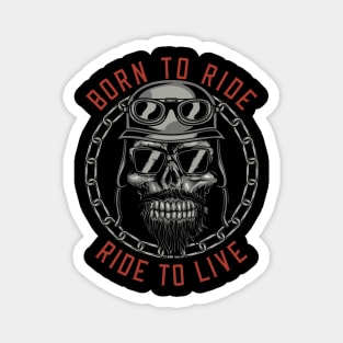 Motorcycle Series: Born to Ride Magnet