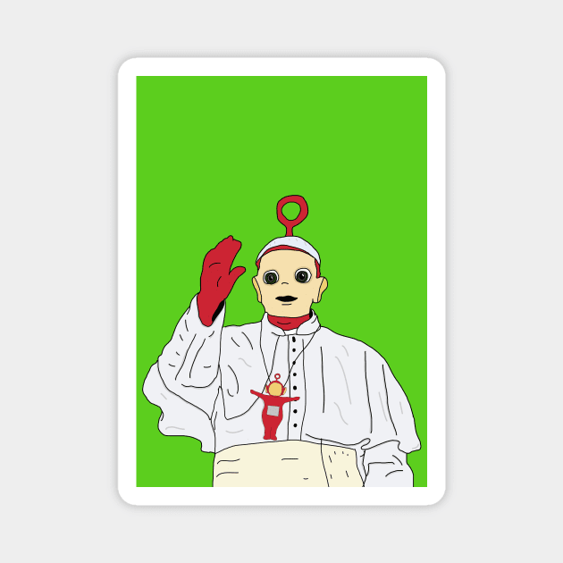 Po Pope Magnet by Pretty Weird