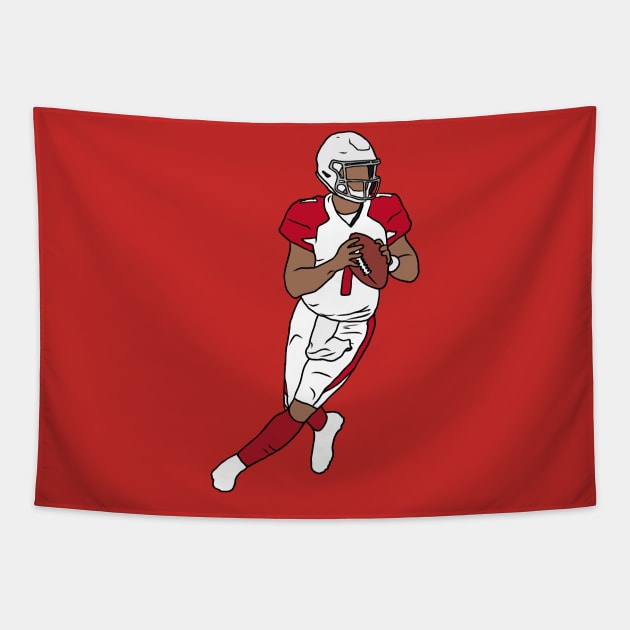 Kyler Murray Arizona Tapestry by rattraptees