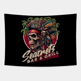 Seacrets Pirate Ocean City Maryland Bar and Grill Tapestry
