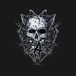 SKULL ARTWORK WITH "A" T-Shirt