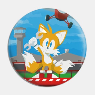 Tails the fox Pin