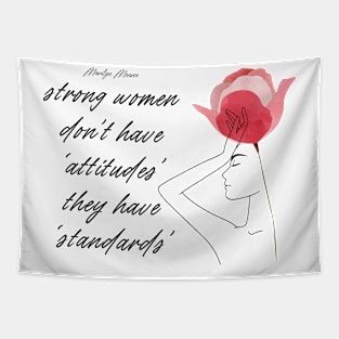 Strong Women Attitude Tapestry