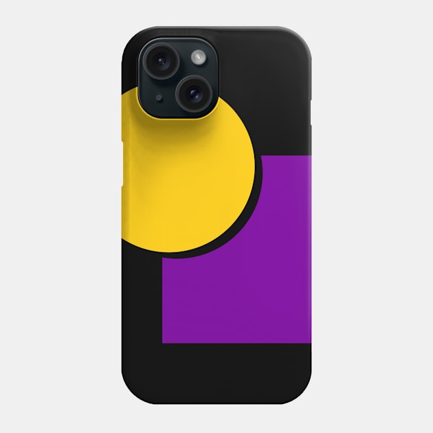 Geometric shapes Phone Case by Elixin