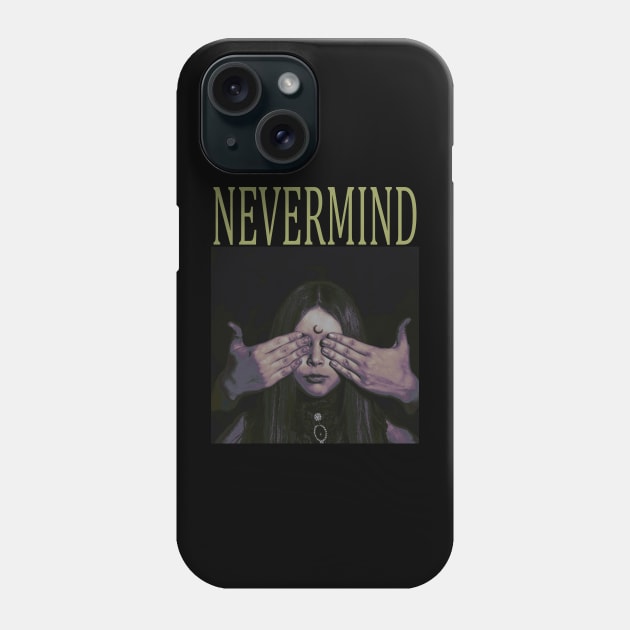 nevermind 10 Phone Case by svksesmatamv