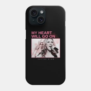 my heart will go on - vintage minimalism Phone Case