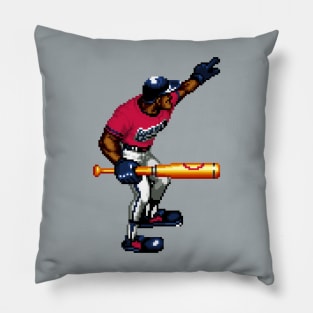 Baseball Superstar - Atlanta Pillow