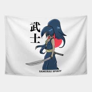 Samurai T-Shirt Tapestry