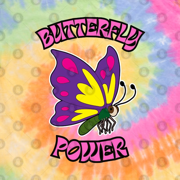 🦋 Butterfly Power – Cute Fairy Tale Fantasy Butterfly by Pixoplanet