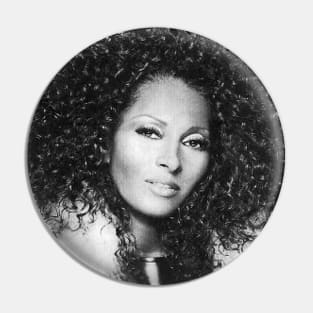 Pam Grier, Retro, Vintage Pin