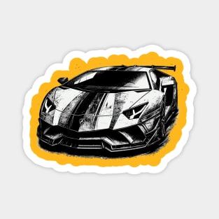 Lamborghini aventador Magnet