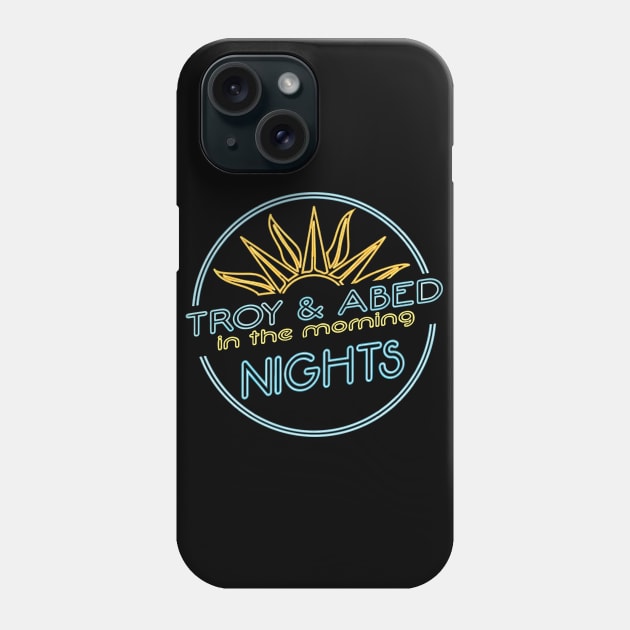 Troy and Abed in the morning (Nights) Phone Case by GraphicTeeShop