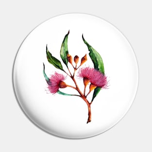 Pink Eucalyptus Pin