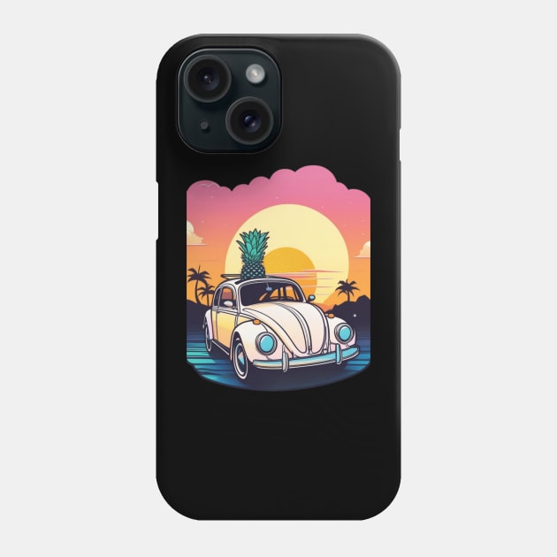 "Endless Sunset Roads: Where the Journey Becomes the Destination" Phone Case by abdellahyousra