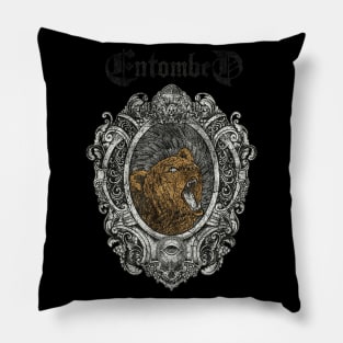 GRIZZLIES NIHILIST ENTOMBED PAWS Pillow