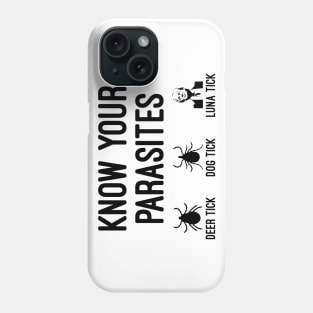 Know Your Parasites Phone Case