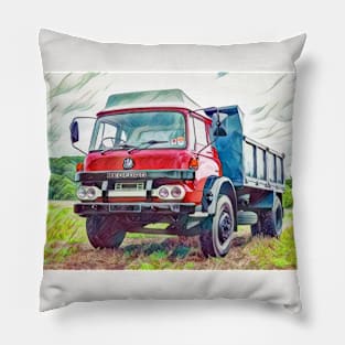 Classic Bedford KM Truck Pillow