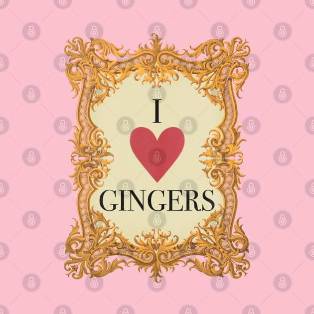 I heart Ginger Antique by Mary Rose 73744