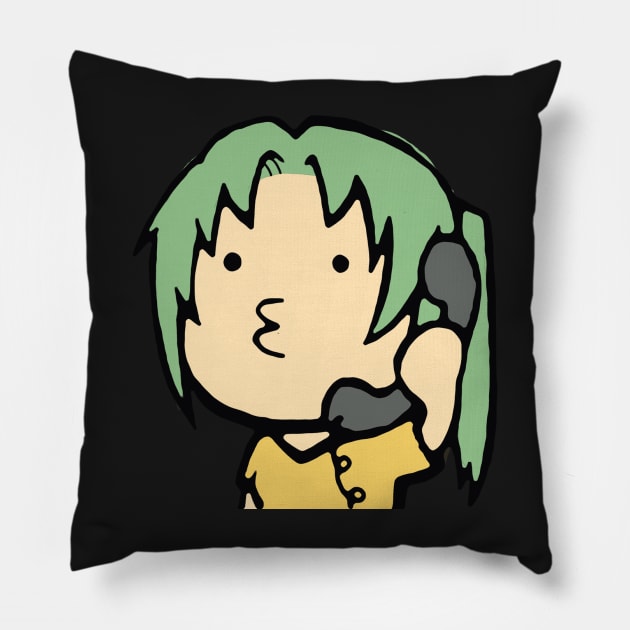 Moshimoshi Pillow by 8III8