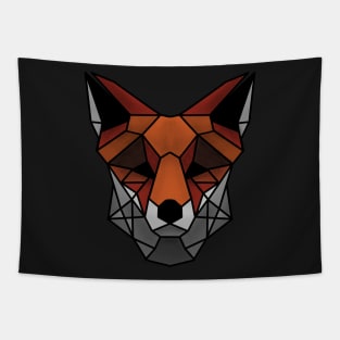 Geometric fox Tapestry