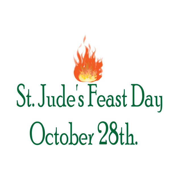 Saint Jude Feast Day October 28th by FlorenceFashionstyle