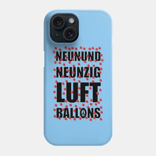 99 Red Balloons Phone Case