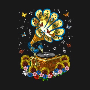 Sunflower Gramophone T-Shirt