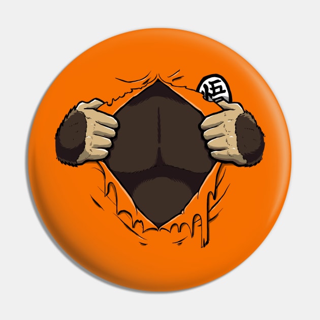 Real Hero - Great Ape Pin by Azafran