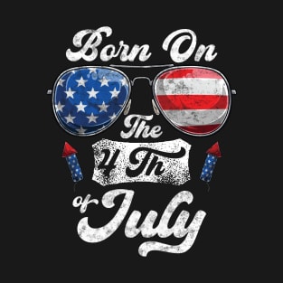 Born On The 4th Of July T-Shirt