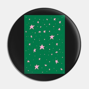 Pink stars pattern Pin