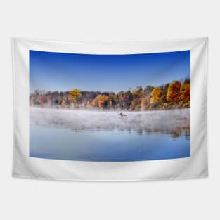 Early Morning On The Lake Tapestry