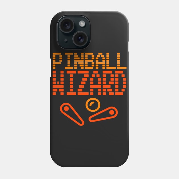 Pinball Wiz (Orange Edition) Phone Case by LefTEE Designs