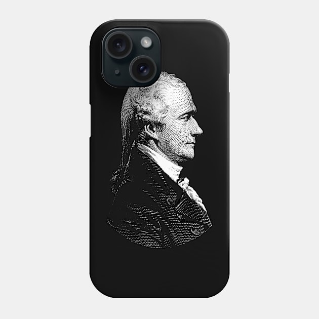 Alexander Hamilton Portrait Phone Case by warishellstore