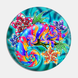 Chillin' Chameleon Pin