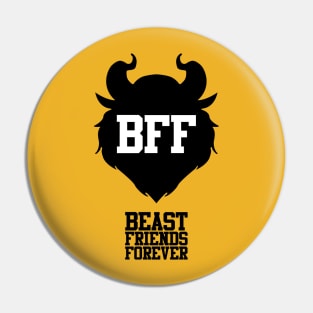 Beast Friends Forever Pin