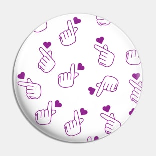 I Purple You Pattern Pin