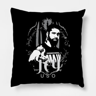 vintage jey uso Pillow