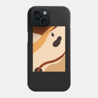 Abstract Earth Tones 3.8 Phone Case