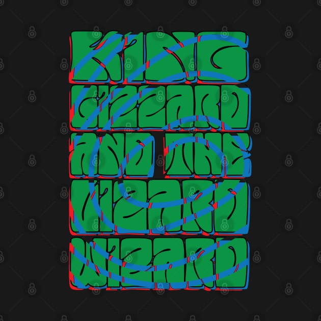 King Gizzard & the Lizard Wizard // Typography Design by Trendsdk