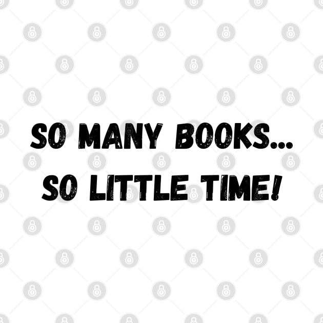 so many books so little time by Qurax