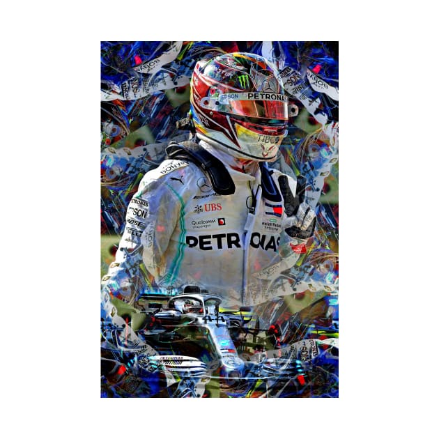 Lewis Hamilton 2019 by DeVerviers