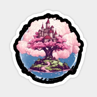 castle in the tree Magnet